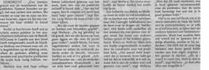 Mellony van Hemert redt patient in brand kerst 2004